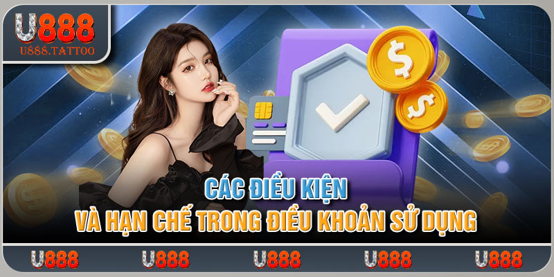 Các điều kiện và hạn chế trong điều khoản sử dụng U888