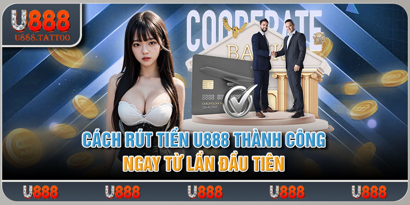 Cách rút tiền U888 thành công ngay từ lần đầu tiên